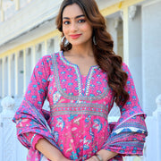 Pink Suhani Suit Set (Set of 3)