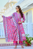 Pink Suhani Suit Set (Set of 3)