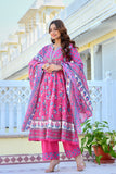 Pink Suhani Suit Set (Set of 3)