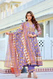 Purple Suhani Suit Set (Set of 3)