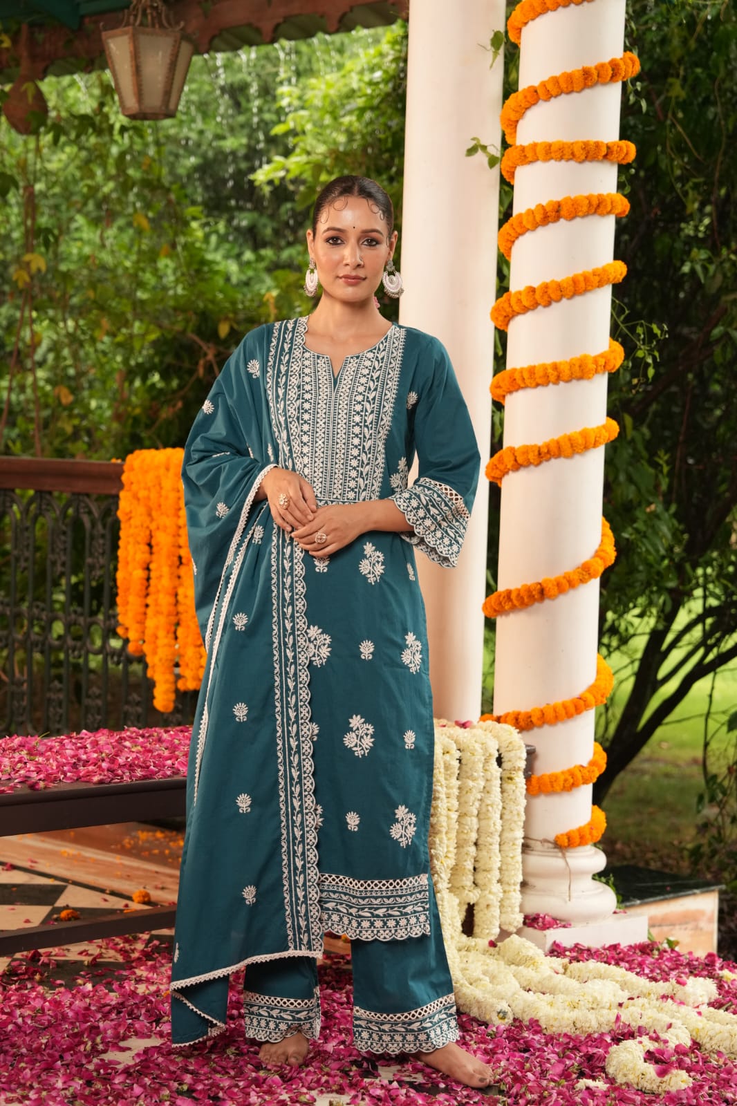 Blue Deep Suit Set (set of 3)