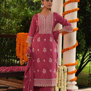 Pink Deep Suit Set (set of 3)