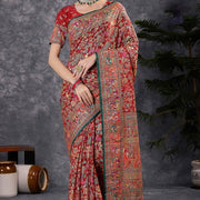 Red Avya Saree