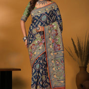 Blue Amisha Saree