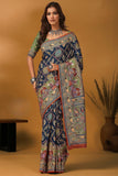 Blue Amisha Saree