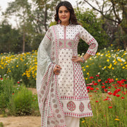 Kashish Pink Kurta Set with Dupatta