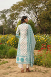 Kashish Aqua Kurta Set with Dupatta
