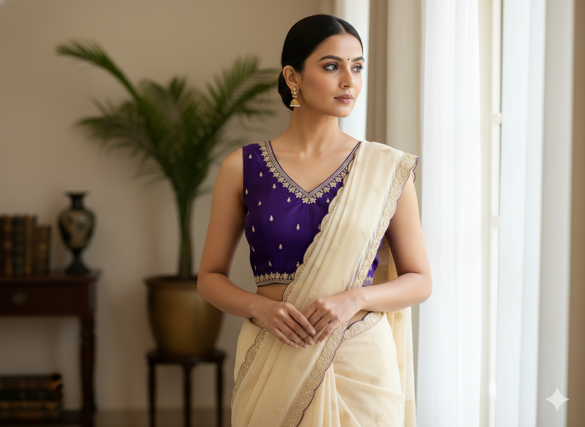 DarkPurple Reema Blouse